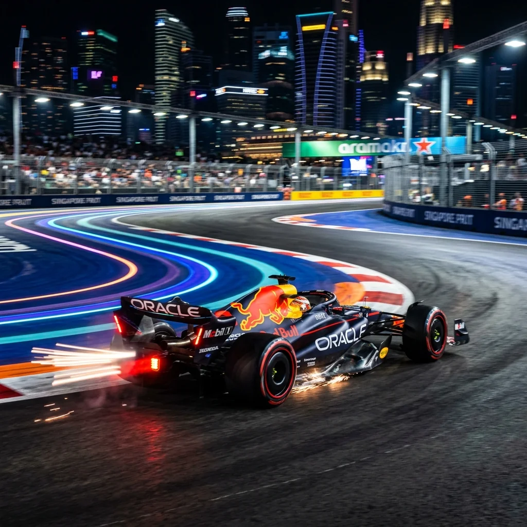 F1 Racing Car Speed Circuit